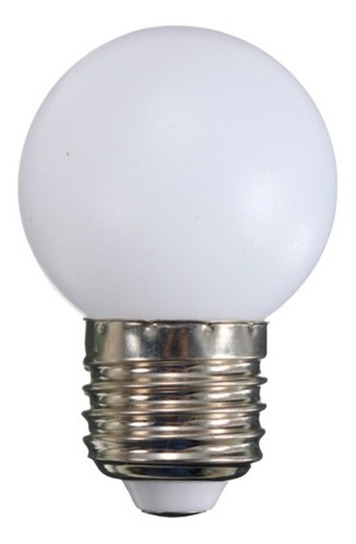 CTB Lâmpada Bolinha Mini Bulbo 127v 1w E27 Luz Branco Frio Cor da luz Branco-frio 110V