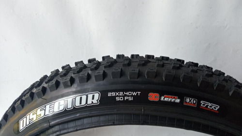 Imagen 6 de 10 de Llanta Maxxis Dissector 29*2.40wt / Tubeless Ready/3ct/exo