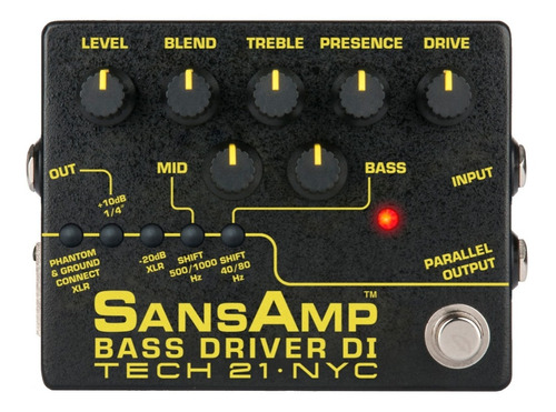 Tech21 Sansamp Bass Driver Di / Bsdr-v2