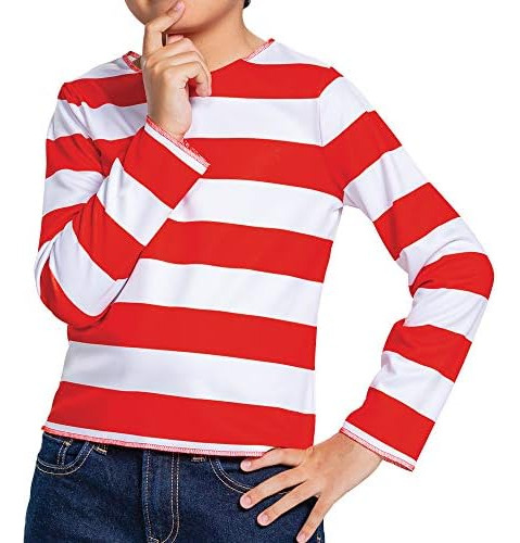 Disfraz De Halloween De Wheres Waldo, Conjunto De Traje De Y