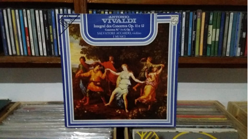 Antonio Vivaldi Integral Dos Concertos Op. 11 E 12 (1973) Lp