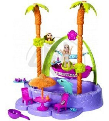 Polly Pocket Tropical Splash Adventure Play Set De 2009