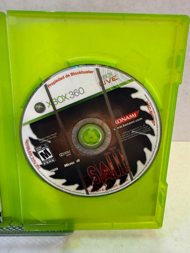 Saw | Xbox 360 Completo (Reacondicionado)