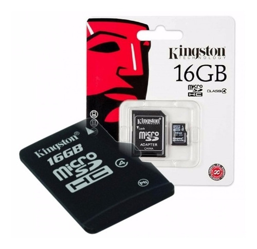 Memoria Micro Sd Kingston 16gb Celular Camara Tablet Febo