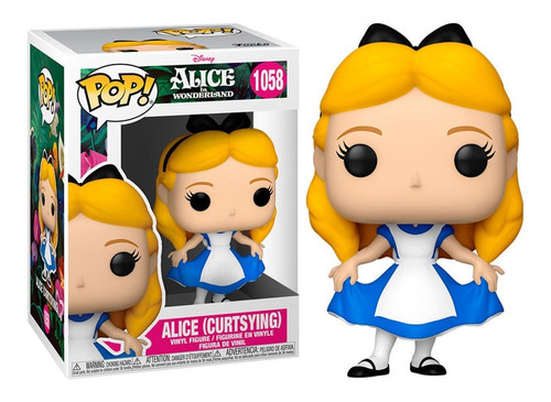Imagen 1 de 1 de Funko Pop Disney: Alice 70th Alice Curtsying