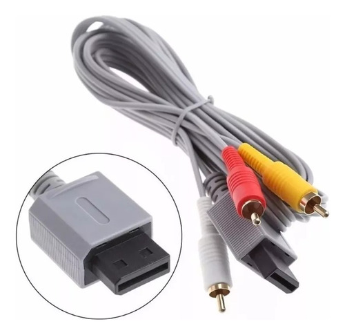 Cable Nintendo Wii / Wii U Audio Video Rca 