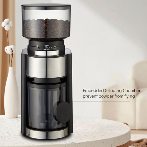Molinillo De Café Eléctrico Con Rebabas Cónico Automático Aj
