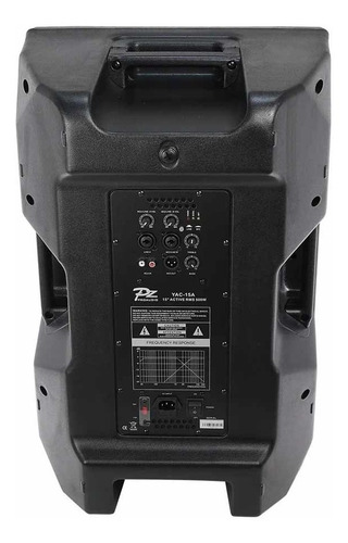 Caixa Amplificada Pz 15 500w C/ 4 Presets Yac-15dsp