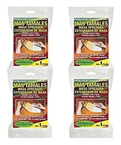 Imagen 1 de 5 de Tamales Masa - Juego De 4 Unidades