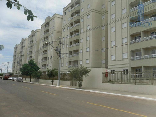 Apartamento Com 3 Dormitórios À Venda, 77 M² Por R$ 450.000,00 - Jardim Europa - Paulínia/sp - Ap0921