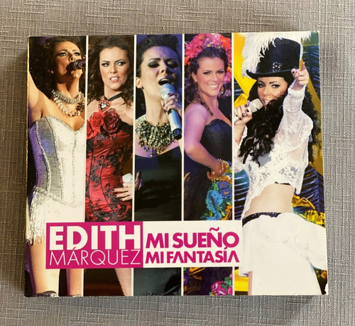 Edith Marquez Mi Sueño Mi Fantasía Cd Doble + Dvd Nacional