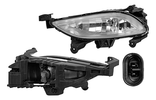 Faro Niebla C/garantía Izq O Der Depo Sonata 2011 - 2013