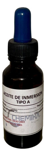 Aceite De Inmersion R. A. 100ml 