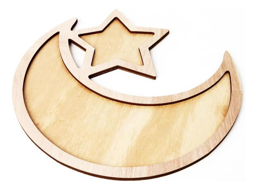 Kymy Wooden Eid Mubarak Posters, Bandeja De De De