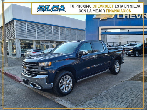 Imagen 3 de 15 de Chevrolet Silverado Ltz 3.0 Turbo Diesel 2021 Azul 0km