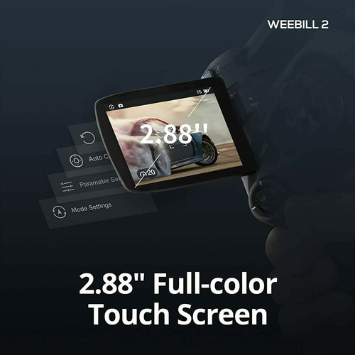 Estabilizador De Cardán De 3 Ejes Zhiyun Weebill 2 Pro Para