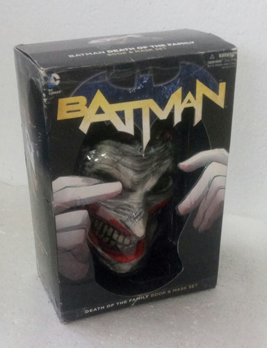 Batman Nº 3 - Death Of The Family Book & Joker Mask Set Box | Parcelamento  sem juros