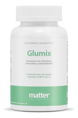 Matter Smart Nutrients Control De Azúcar, Vitaminas/minerales, Glumix