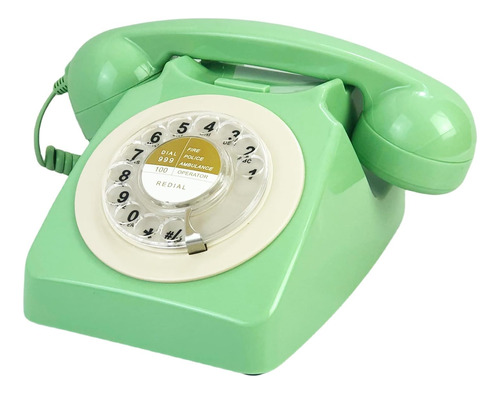 Vintage Retro Old   Rotary Dial Home And Office Telepho...