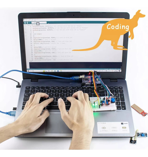 Tutorial Do Kit Inicial Uno R3 Compatível Com Arduino Ide