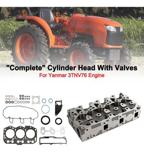 Para Kit Completo De Juntas De Culata Yanmar, Motor 3tnv76