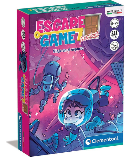 Juego De Mesa Escape Game Espacio Misterio Clementoni Italia