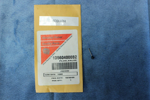 New Fisher Valve Plug 1d5604000b2 H311039 Dde