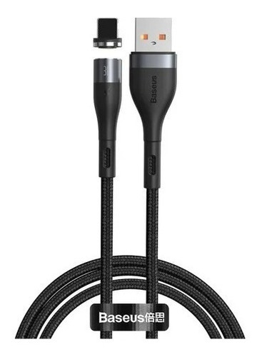 Cabo Magnético Imã Baseus Lightning Usb 1m 3a iPhone iPad 