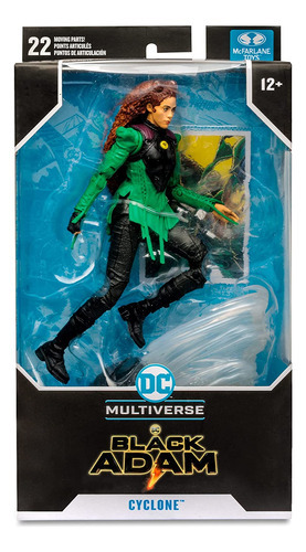 McFarlane Toys Dc Black Adam Movie Cyclone Oficial