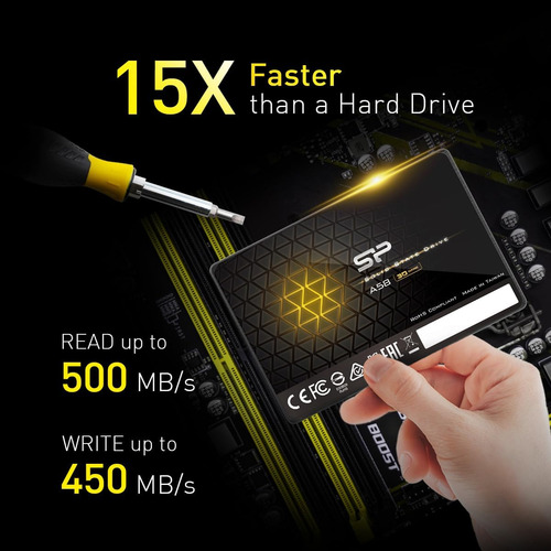 Rendimiento De Cache Silicon Power Ssd 3d Nand A58 Slc De...