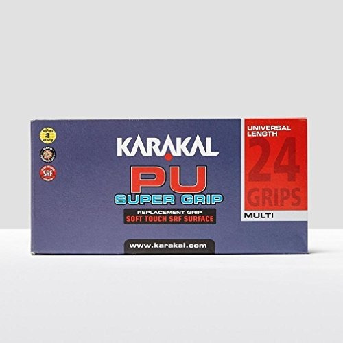 Karakal Multi Color Pu Super Grip De Repuesto (24 Unidades).