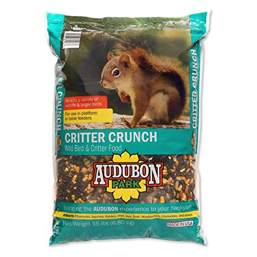 12243 Critter Crunch Wild Bird Y Comida Critter, 15 Libras.