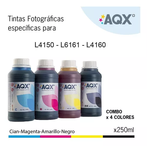 Tinta para Sublimar Aqx Tech x 250 ml Epson y Brother