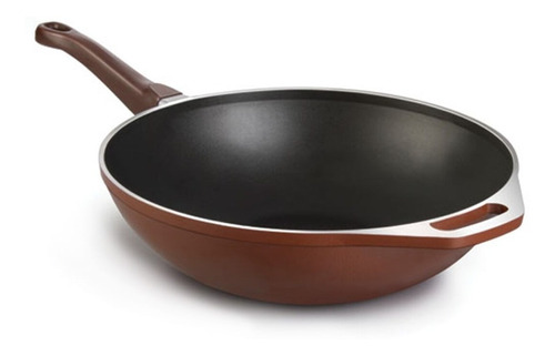 Sarten Wok Antiadherente Aluminio 30 Cm - Cucina Donna