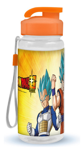 Botella Con Cordel 500 Ml Dragon Ball Z