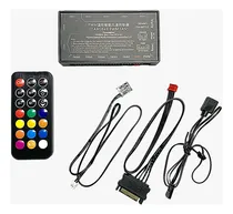Comprar Controladora Argb Lex4 - Dynamic Vision - 5v-3pin Até 6 Fans