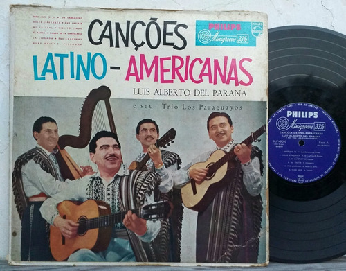 Luis Alberto Del Parana - Cancoes Latino-americanas- Lp 1960