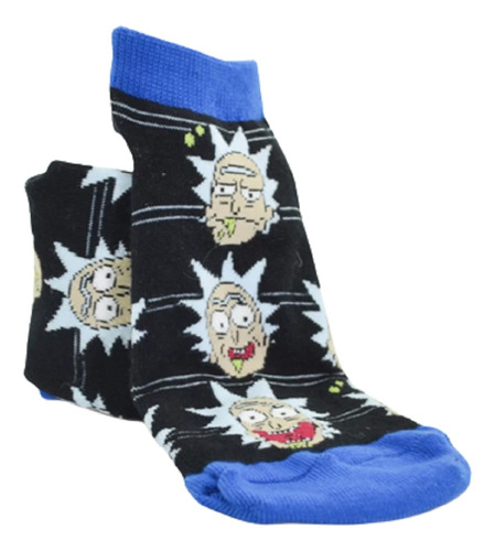 Medias Soquetes Rick & Morty - Rick Caras