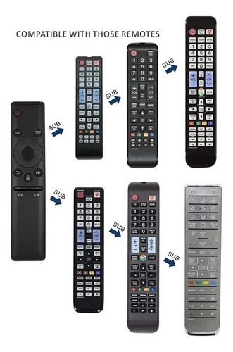 Control Generico Compatible Para Samsung Smart Uhd Tv 4k +j
