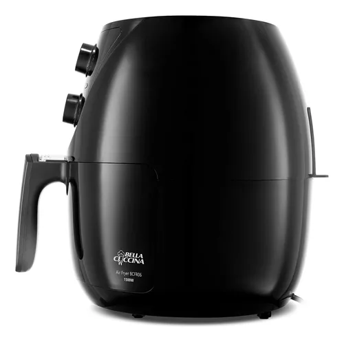 Fritadeira Air Fryer Bella Cuccina Bcfr06 3 8l 1500w Cor Preta
