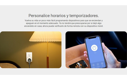 Enchufe Inteligente Smart T30 Wifi Compatible Alexa