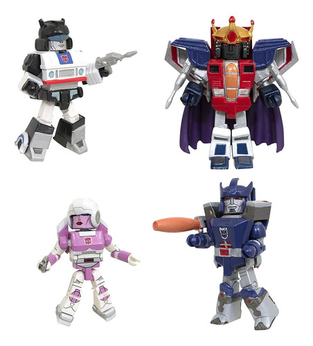Conjunto De Caixas Minimates Diamond Select Toys Transformer