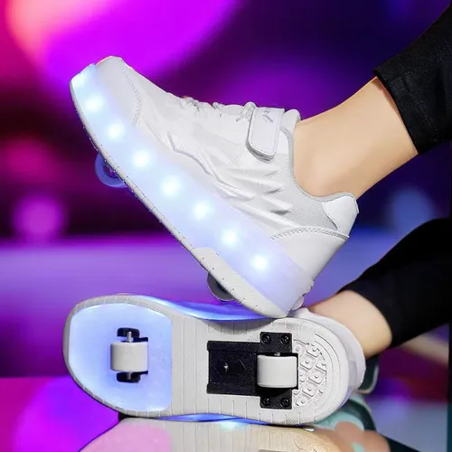 Zapatos Runaway, Patines De Verano, Ruedas Invisibles Recarg