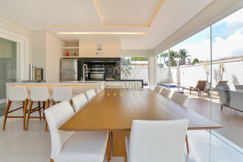Imagem 20 de 30 de Casa De Luxo Com Piscina, 4 Suítes, 10 Vagas De Garagem Com 654m² De Área Útil À Venda Por R$ 4.900.000,00, Jardim Social, Curitiba, Pr - Pr - So0084_green