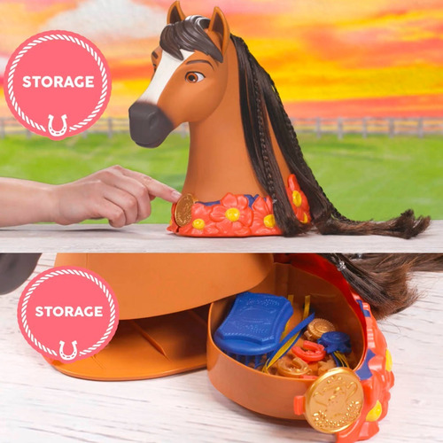 Spirit Cabeza Para Peinar Cabalgando Libre Caballo Styling