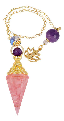 Péndulo De Cristal Curativo Para Adivinación Y Chakras