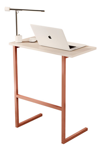 Mesa Mesinha P/ Notebook Bronze Thor Multiuso Apoio Lateral