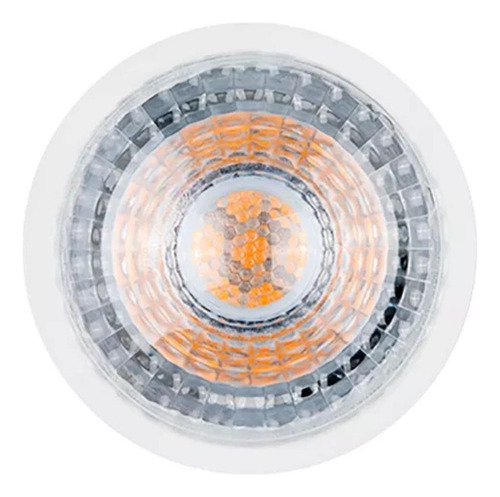 Lâmpada Dicroica Led Mr16 Eco Stella 7w Gu10 3000k Bivolt