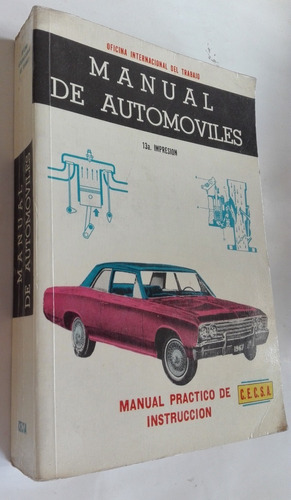 Libro Manual De Automóviles, Manual Práctico De Instrucción