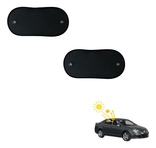Parasol Cortinas Vw Bora Modelo 2005-2010 Kit 3 (an11)